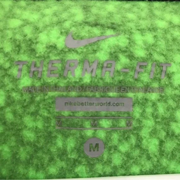 Nike Green/Black Therma-Fit Hoody - Picture 7 of 7